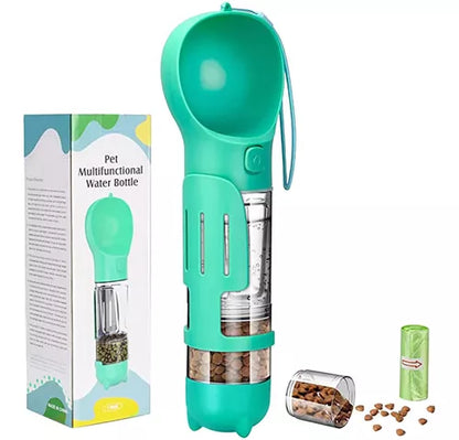 AquaDog 3en1 Botella Portátil  I multiusos para mascotas