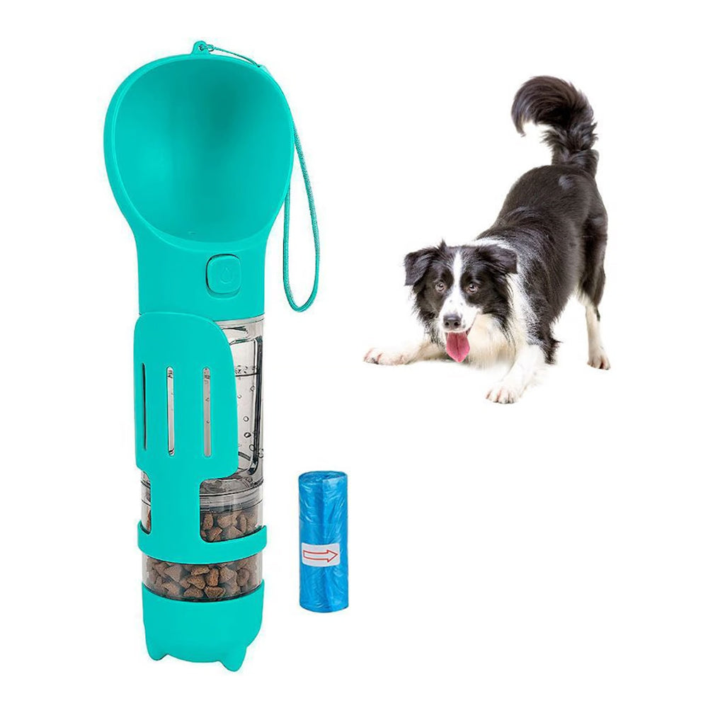 AquaDog 3en1 Botella Portátil  I multiusos para mascotas