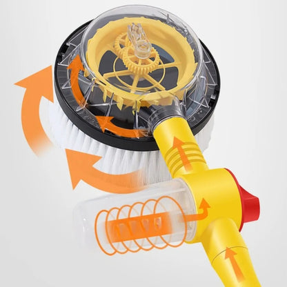 Cepillo HydroSpin™ Pro – Limpieza 360° sin esfuerzo