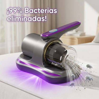 Aspiradora Portátil Eliminadora de Bacterias y Ácaros