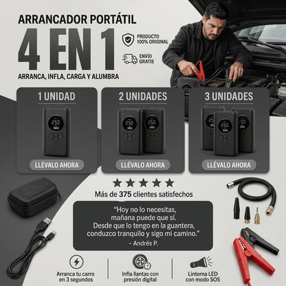 A459 Iniciador de baterías/Inflador