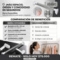 ¡Barra De Ropa Expandible Acero Inoxidable!