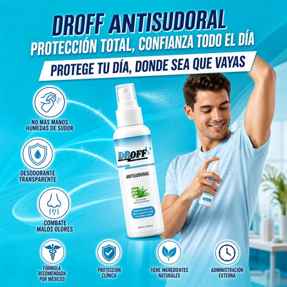 Desodorante DROFF - Tratamiento contra el sudor