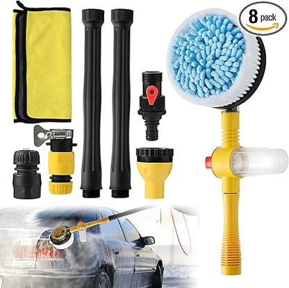 Cepillo HydroSpin™ Pro – Limpieza 360° sin esfuerzo