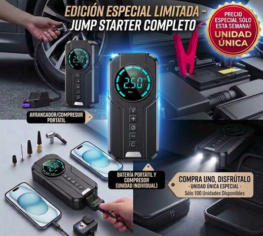 A459 Iniciador de baterías 4 en 1